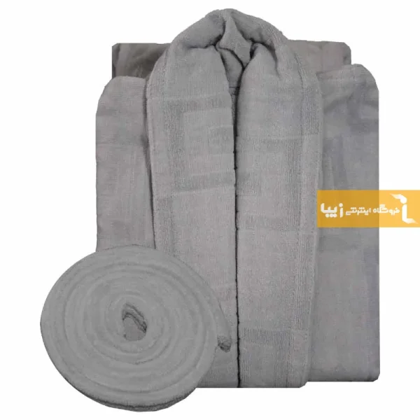 حوله تن پوش طوسی طرح کایرا2