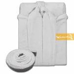 حوله تن پوش سفید طرح دنیز2