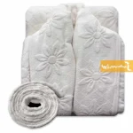 حوله تن پوش سفید طرح سرانزا5