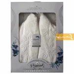 حوله تن پوش سفید طرح سرانزا1