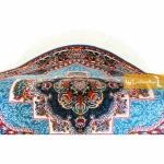 فرش گرد آبی طرح ناردون8