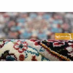 فرش گرد کرم طرح نیلا3