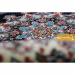 فرش گرد کرم طرح نیلا2