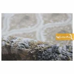 فرش گرد کرم طرح گندم11