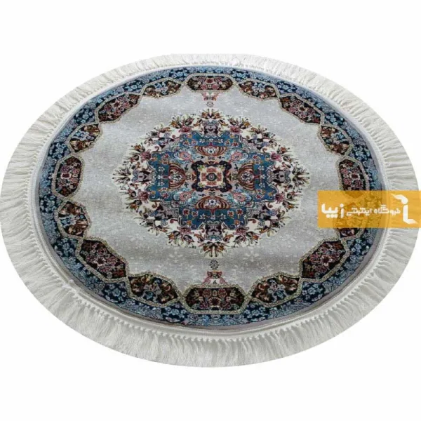 فرش گرد فیلی طرح هالیدی10