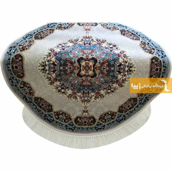 فرش گرد فیلی طرح هالیدی2