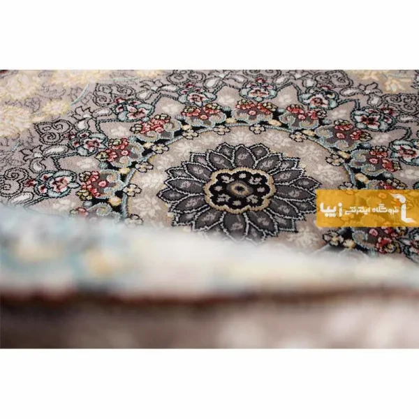 فرش گرد فیلی طرح اصفهان6