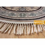 فرش گرد فیلی طرح اصفهان2