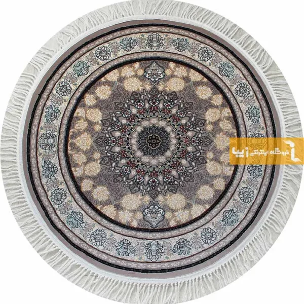 فرش گرد فیلی طرح اصفهان11