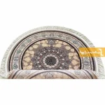 فرش گرد فیلی طرح اصفهان10