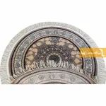 فرش گرد فیلی طرح اصفهان9