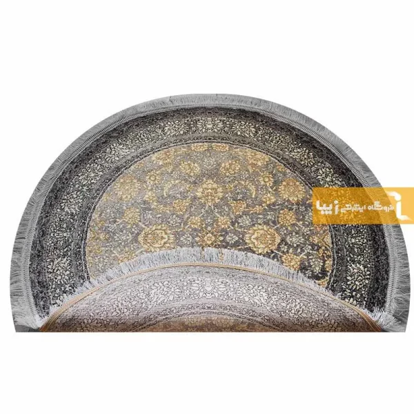 فرش گرد فیلی طرح افشان9