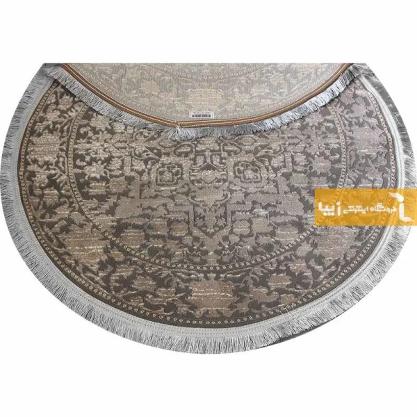 فرش گرد فیلی طرح سرو5