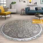 فرش گرد فیلی طرح سرو1