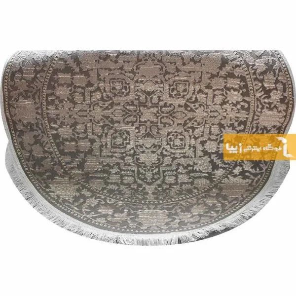 فرش گرد فیلی طرح سرو11