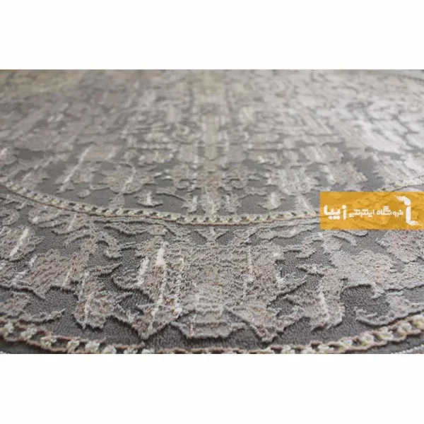 فرش گرد فیلی طرح سرو10