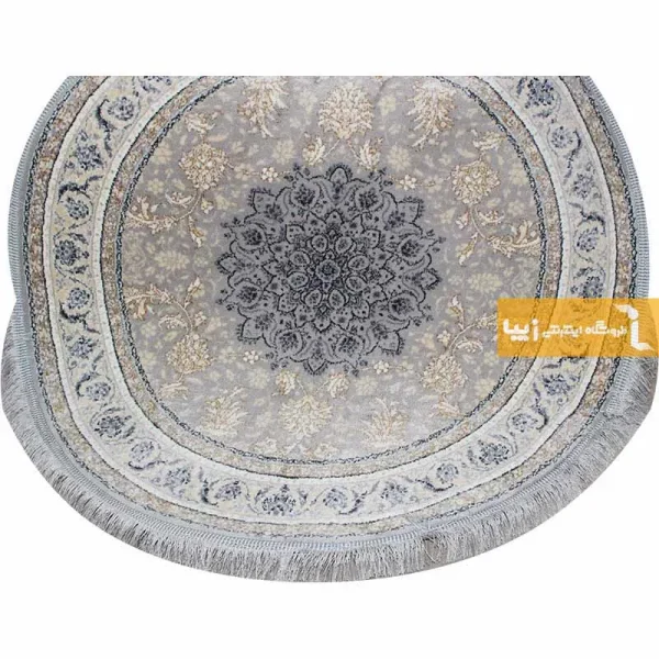 فرش گرد فیلی طرح شاهکار8