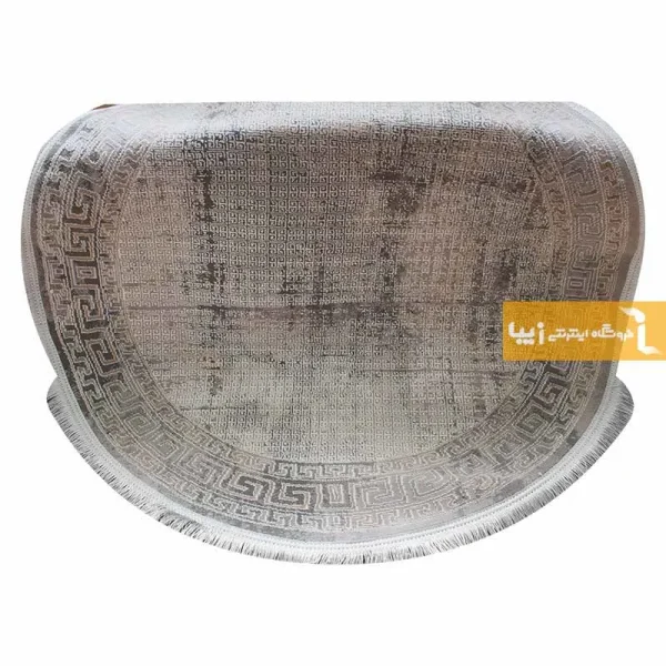 فرش گرد فیلی طرح ورساچ4