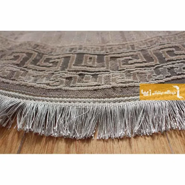 فرش گرد فیلی طرح ورساچ5