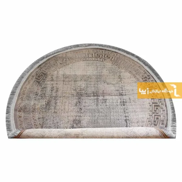 فرش گرد فیلی طرح ورساچ3