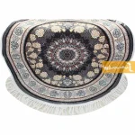 فرش گرد دودی طرح اصفهان9