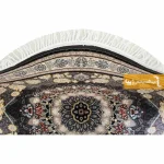 فرش گرد دودی طرح اصفهان8