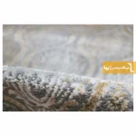فرش گرد طوسی طرح درباری15