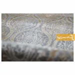 فرش گرد طوسی طرح درباری12