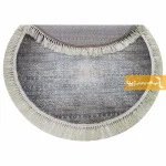 فرش گرد طوسی طرح مراکش6