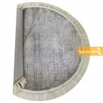 فرش گرد طوسی طرح مراکش3