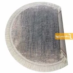 فرش گرد طوسی طرح پاسکال5