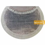 فرش گرد طوسی طرح پاسکال10