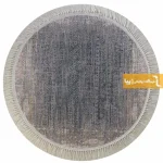 فرش گرد طوسی طرح پاسکال8