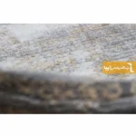 فرش گرد طوسی طرح پتینه13