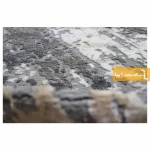 فرش گرد طوسی طرح پرتو7