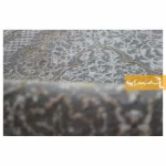 فرش گرد طوسی طرح روناک7