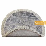 فرش گرد طوسی طرح صحرا11