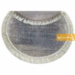 فرش گرد طوسی طرح طنجه12