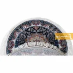 فرش گرد سرمه ای طرح هیوا8