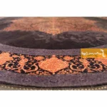 فرش گرد بنفش طرح آمیتیست5