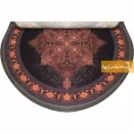 فرش گرد بنفش طرح آمیتیست9