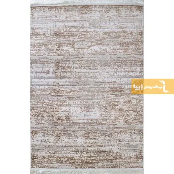 فرش کرم طرح ارژن4