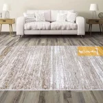 فرش کرم طرح ارژن1