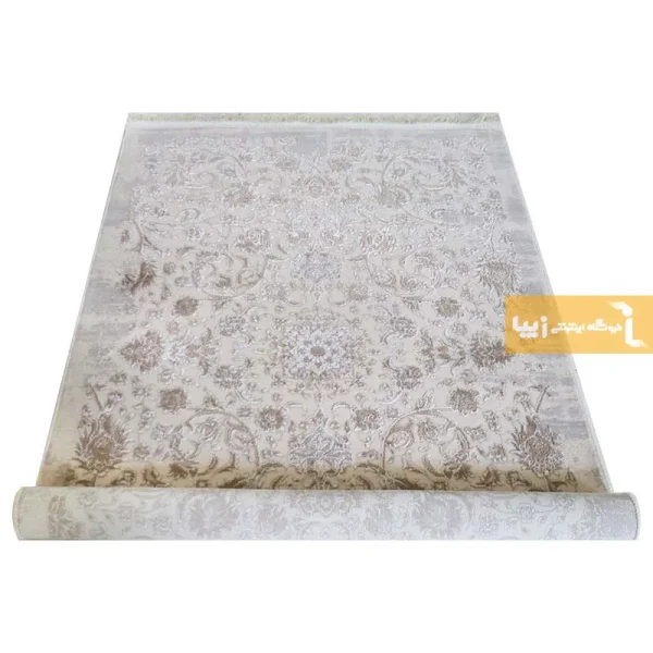 فرش کرم طرح بوستان4