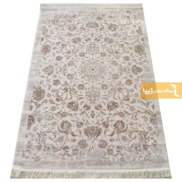 فرش کرم طرح بوستان3