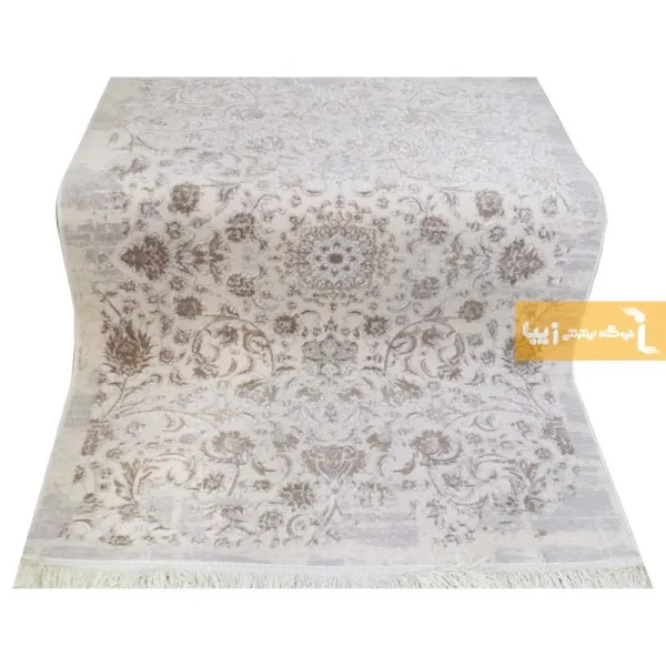 فرش کرم طرح بوستان7