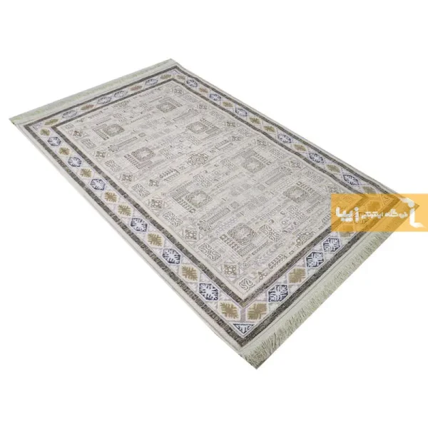 فرش کرم طرح کمند7