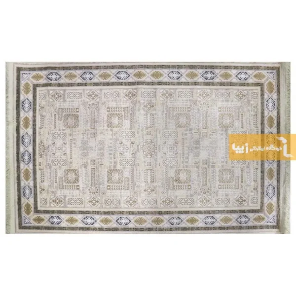 فرش کرم طرح کمند11