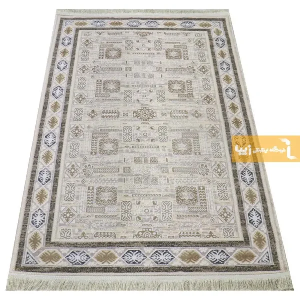 فرش کرم طرح کمند10