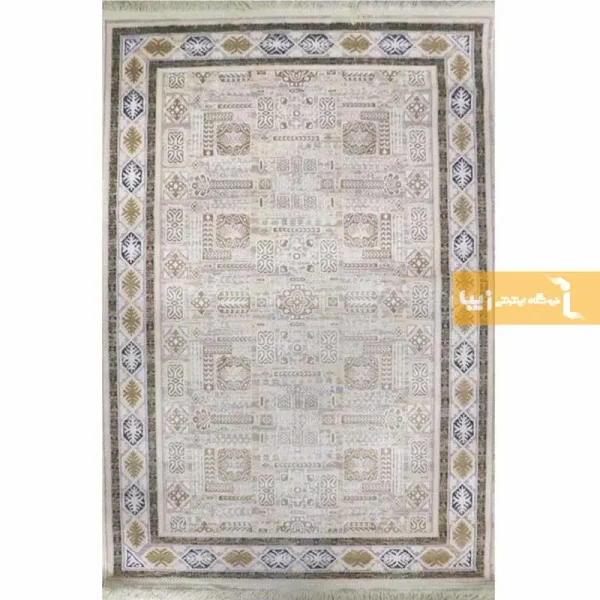 فرش کرم طرح کمند8